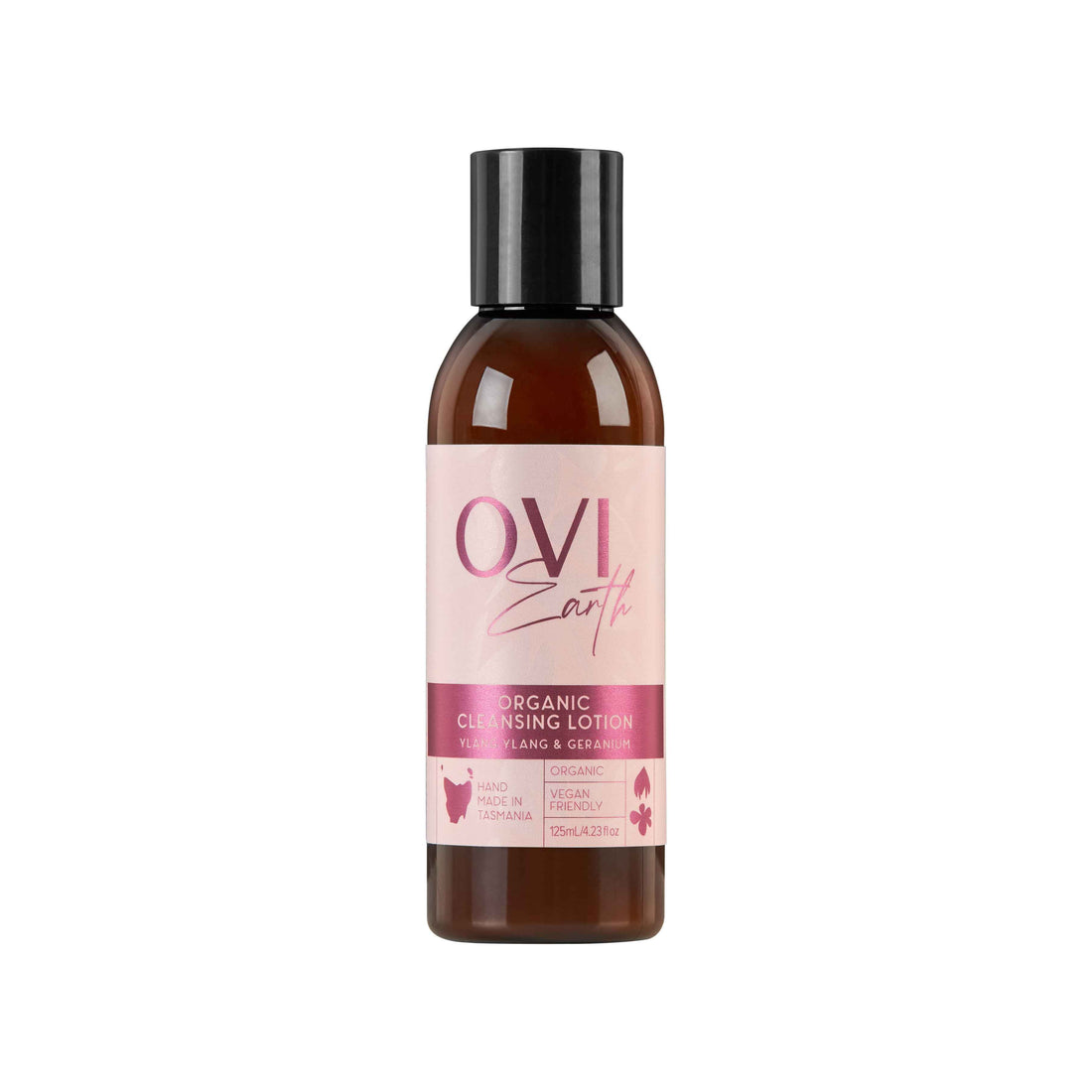 Ovi Earth Organic Cleansing Lotion - Ylang Ylang and Geranium